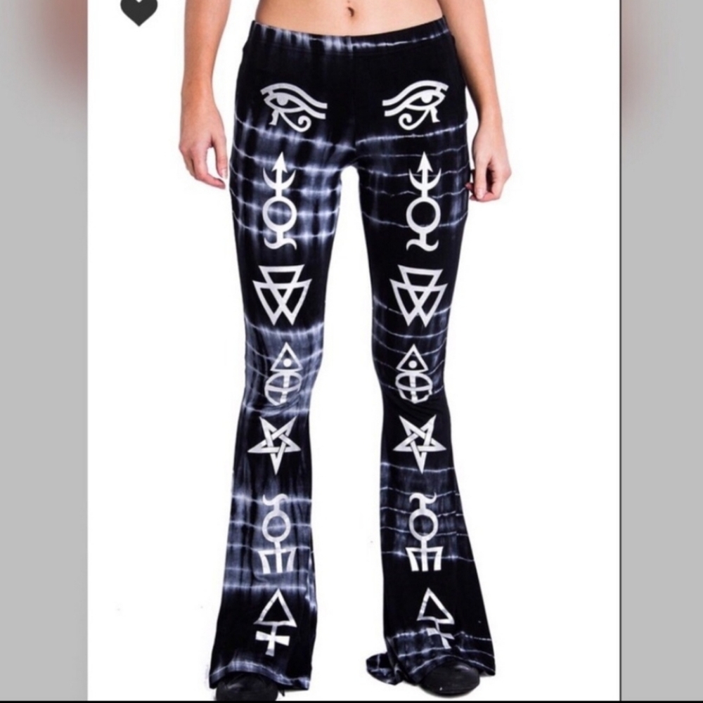 Killstar Stardust Bell Bottoms (dead stock)
